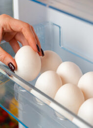 Wie lange halten gekochte Eier im Kühlschrank?