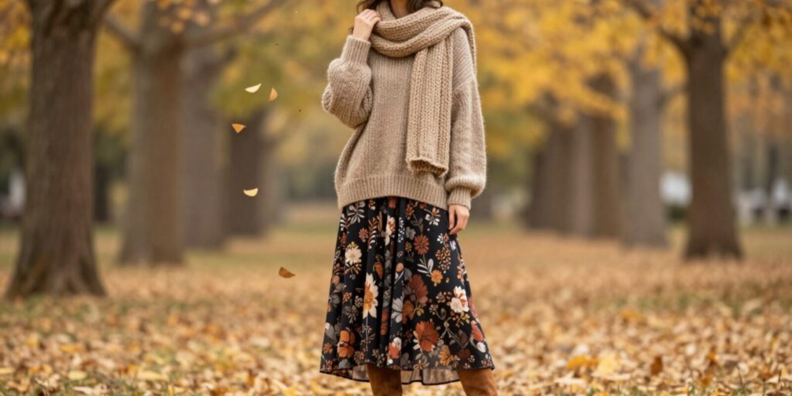 Boho-Chic Winter Damen