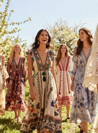 Boho-Kleider Damen 2026