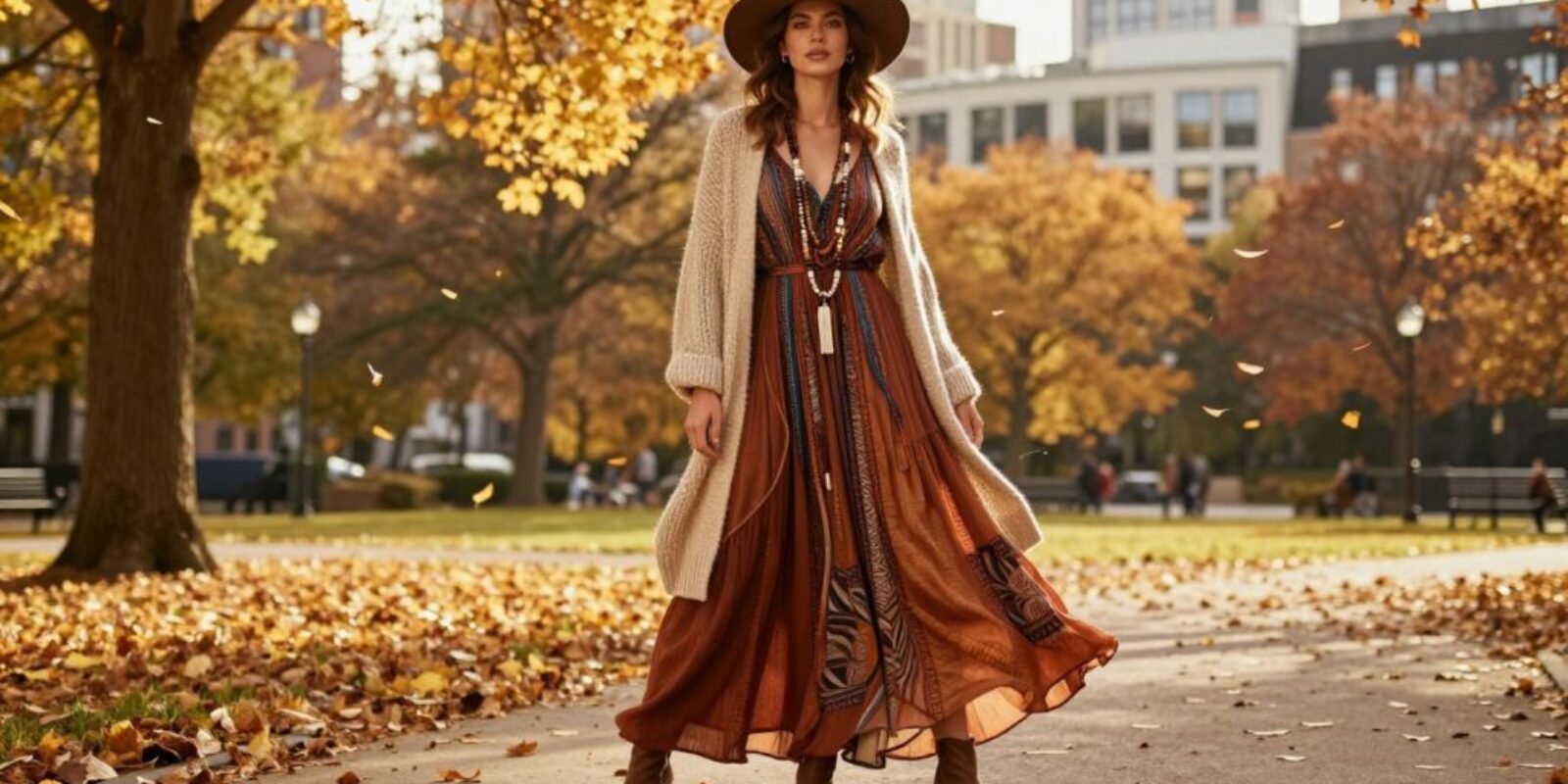Boho-Outfits Herbst 2026