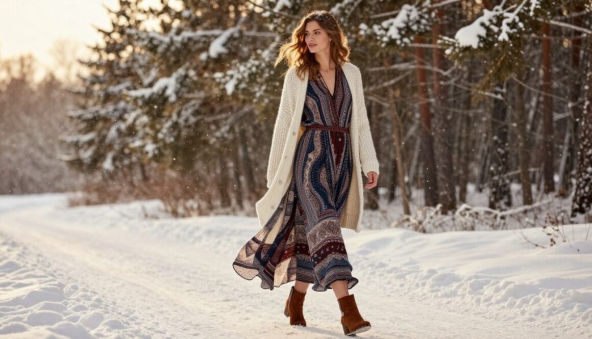 Boho-Outfits Winter 2026