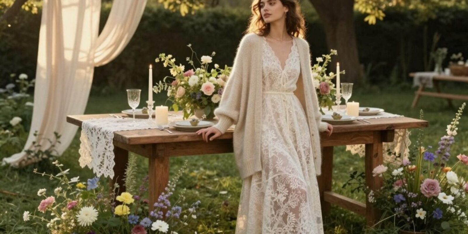 Boho mit Spitze 2026