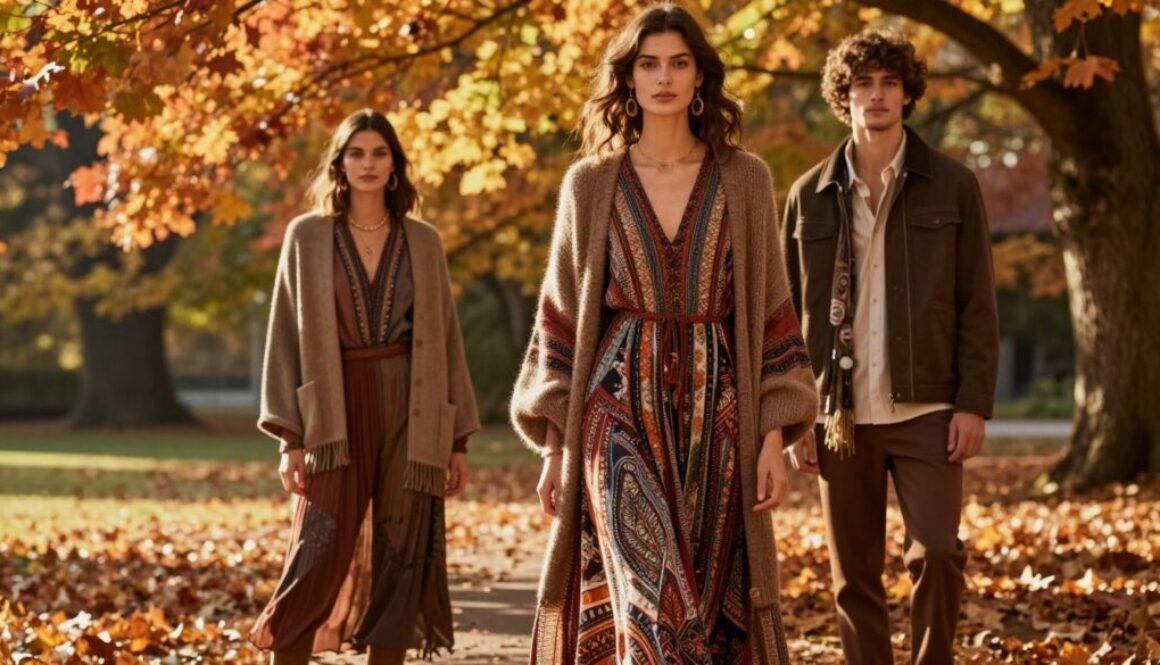 Herbstmode Boho 2026
