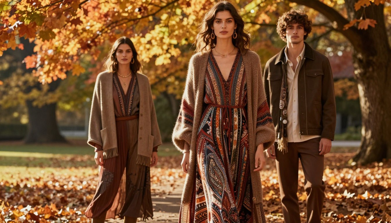 Herbstmode Boho 2026