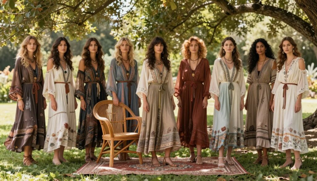 Historische Entwicklung des Boho Looks Historische Entwicklung des Boho Looks