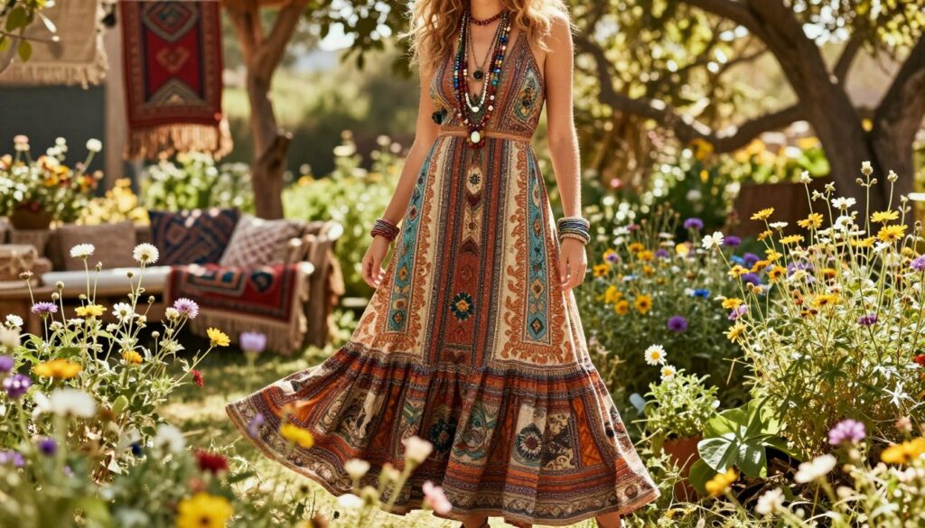 Inspiration Boho-Chic 70er Jahre
