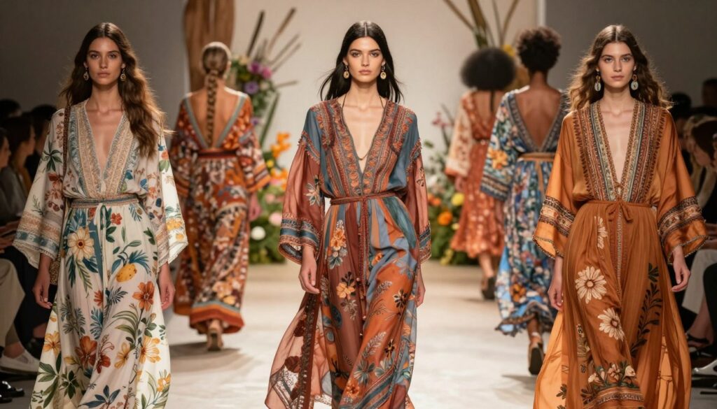 Laufstegtrends Boho-Look Design-Highlights