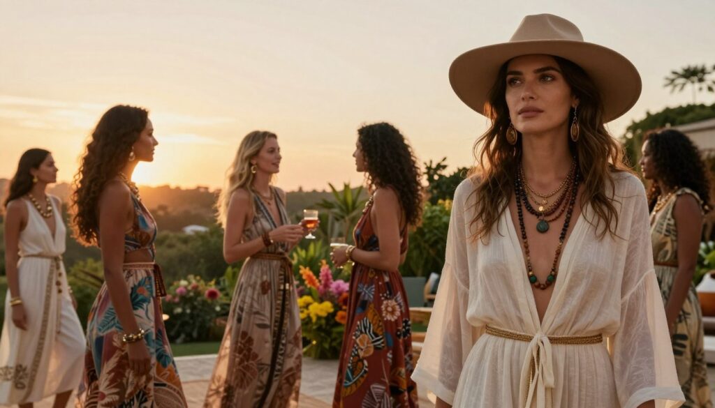 Moderne Interpretation Boho Eleganz