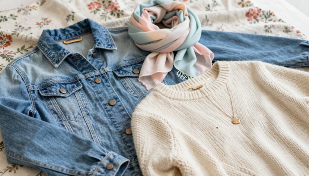 Vielfältige Produktwahl Jeansjacken Strickwaren